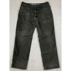 Arborwear Pants Men's 36x30 Green Ground Utility Pocket Workwear Tree Climber
